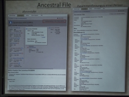 Umgang mit familysearch